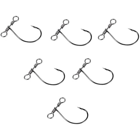 20pcs Drop Shot Hooks in-line Drop Shot Rig Bass Perch Fishing Hook Cover