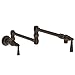 Newport Brass 2470-5503 Jacobean Wall Mounted Pot Filler with Dual Handles, English Bronze