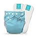 Charlie Banana Diaper Plus 2 Inserts, Blue