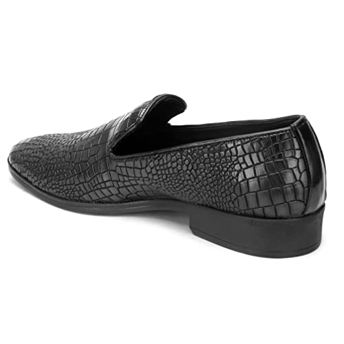 Image of San Frissco Mens Bm 2022 San Frissco Men's Loafers Handcrafted Casual Slip On Shoes Textured Upper /Soft Cushioned Footbed with TPR Sole /Comfortable Lightweight Flexible for Party, Office 9 (Copper)