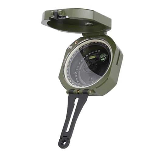 Brújula Geológica impermeable con dial fluorescente miniatura 3