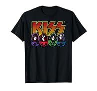 Official licensed KISS Fan Merch for Women, Kids, and Men. Perfect gift for fans of KISS albums and songs. Great music merchandise for concerts & tours or as a gift for Mother, Father, Birthday, or Christmas. KISS is the legendary American rock band,...