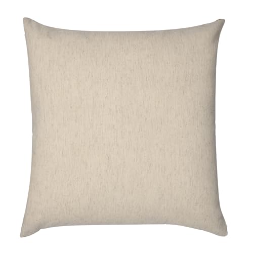 Image of Wakefit Designer Cushion Cover | 16x16 inch | Heavy Embroidery | Cotton & Linen Fabric on Both Sides | Pack of 1 | Mirage Mustard