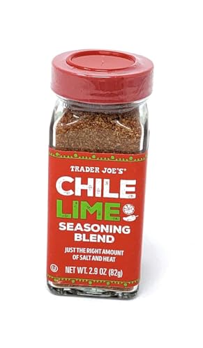Trader Joes Chile Lime Seasoning Blend 2.9 Oz. Pack of 1