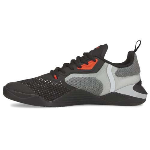 PUMA Puma Men's Fuse 2.0 Cross Trainer, Black-Harbor Mist-Cherry Tomato, 10