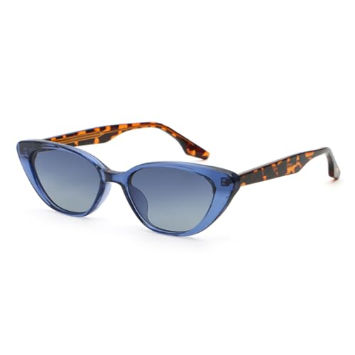 Lunettes de soleil rétro œil de chat anti-éblouissement UV400 femme