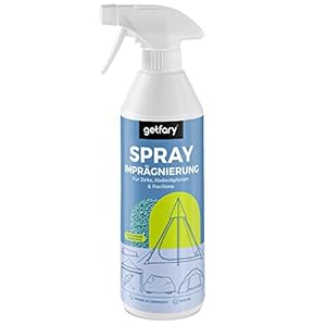 getfary Imprägnierspray für Zelte & Pavillons 500ml – Premium Spray-On Outdoor Imprägnierung
