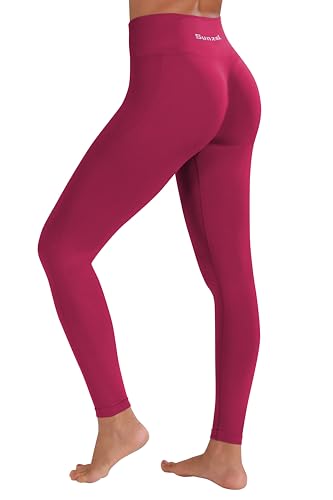 Leggings sin costuras de cintura alta para mujer en entrenamiento y yoga 6
