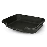 Dog Litter Pan Large Black Recycled