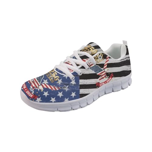 Image of GIFTPUZZ Mens Lace Up Athletic Trainers Running Sneakers Wedge Breathable Gym Lightweight Sports Tennis Shoes