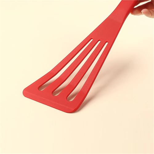 Spatule à poisson antiadhésive en silicone haute température style épuré noir