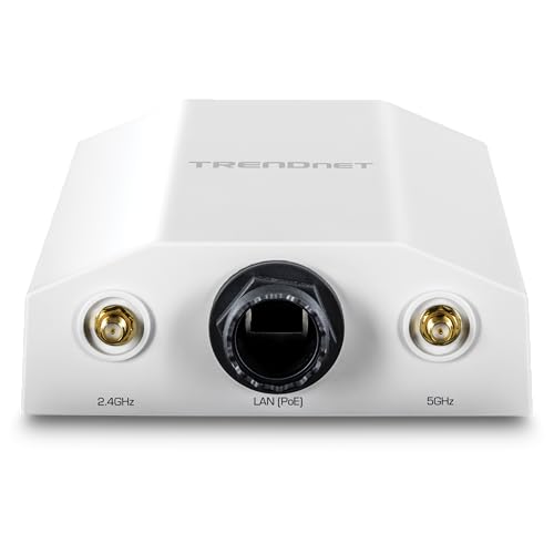 TRENDnet TEW-941APBO 5 dBi WiFi 6 AX1800 Outdoor PoE+ Omni Directional Access Point con IP67 miniatura 6
