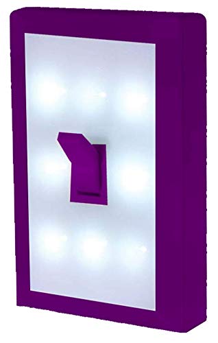 Leading Edge Night Light Switch Portable Light Toy (Light Switch Colors May Vary) - 2 Pack image 4