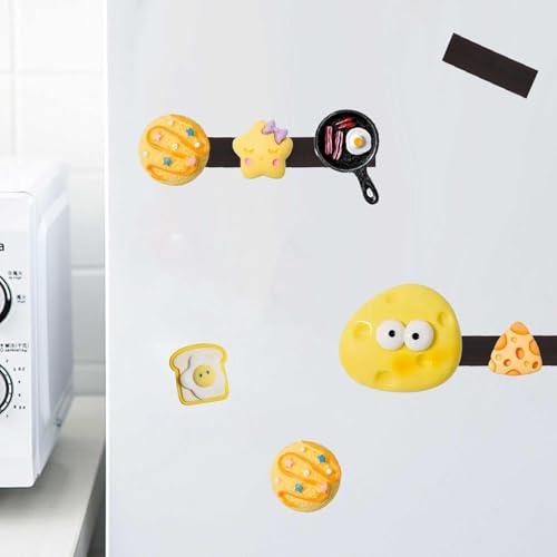 DIYCUT Magnetband 5M x 1CM, Magnet Klebeband, Selbstklebend Magnetklebeband, Selbstklebendes Magnetklebeband mit Anisotropem Material Schneidbar, für Whiteboard, Küchenorganisation, Schule & Büro