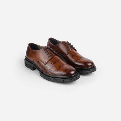 Image of Mochi Men's Lace Up Closure Formal - Lace Up with Flat Sole