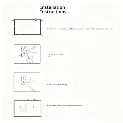 Pantalla de proyección metálica portátil anti luz para cine miniatura 5