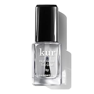 LONDONTOWN Nail Polish Top Coat – Clear Nail Lacquer Top Coats, Fast Dry, High Shine or Matte Finish, Long Lasting, Chip Resistant, Protects Color & Nails
