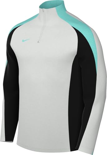 Nike Strike Camiseta De Entrenamiento De Fútbol con Media Cremallera Dri-Fit - Hombre, Photon Dust/Black/Dynamic Turq, FN2403-025, XL