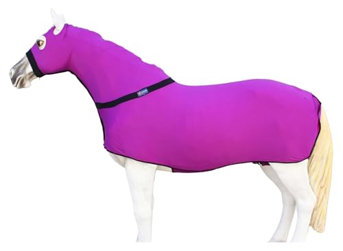 Image of Large Horse Comfort Stretch Full Body Sheet Slinky Sleazy Neck 521MW03BP