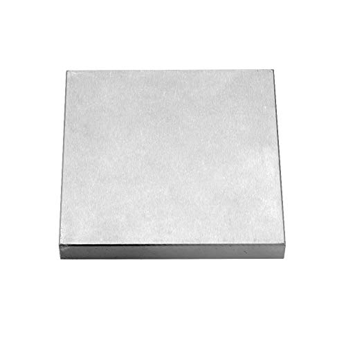 Oudtinx Bloc d'enclume en acier 6"x6" pour joaillerie