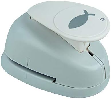 Rayher Fish Motive Puncher in Tab Blister, Plastic, Multi-Colour, 3.81 cm