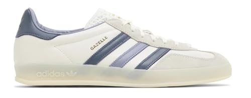 adidas Gazelle Indoor OG Mens Sneaker (White Blue Ink, US Footwear Size System, Adult, Men, Numeric, Medium, 13)