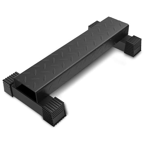 EVERYMATE Steel Calf Raise Block, Standing Calf Machine for Stretching Calf Muscles, Relaxing Ankles, Anti-Slip Solid Platform Cover