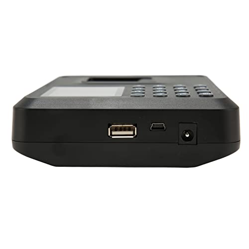 Relógio de Ponto de Impressão Digital, Relógio de Ponto para Funcionário, Máquina de Atendimento de