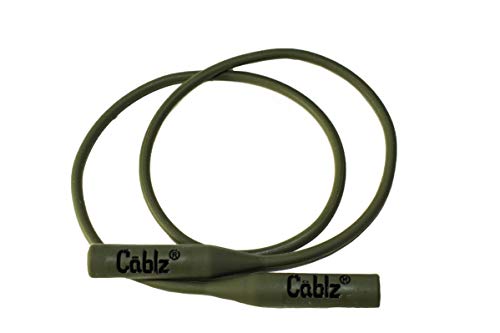 Cablz Silicone Eyewear Retainer | Waterproof Eyewear Retainer Strap, 16 In (Olive Dab Green) #TOP5