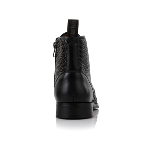 Image of Polar Fox Men's Ankle Dress Boots | Lace-up Casual Fashion Boot Collection | Cap Toe & Plain Toe Styles |