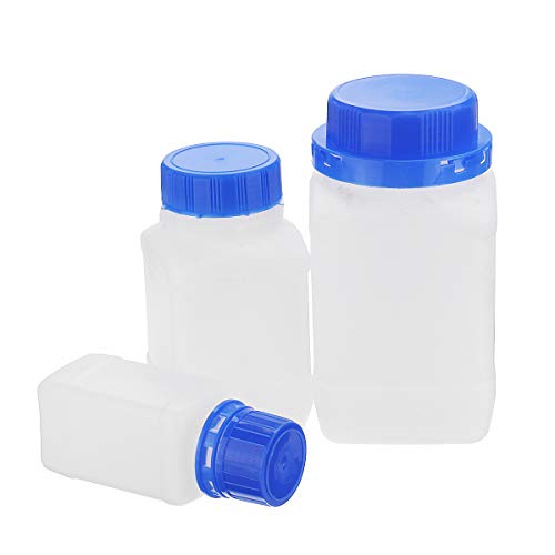 Botella de reactivo anticontaminacion de plastico con tapon 500ml 2