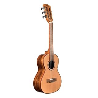 Kala Acacia massif KA-ATP5-CTG – Ukulele Tenor 5 cordes - Les Beatles, Paul McCartney, John Lennon, RIngo Starr, George Harrison