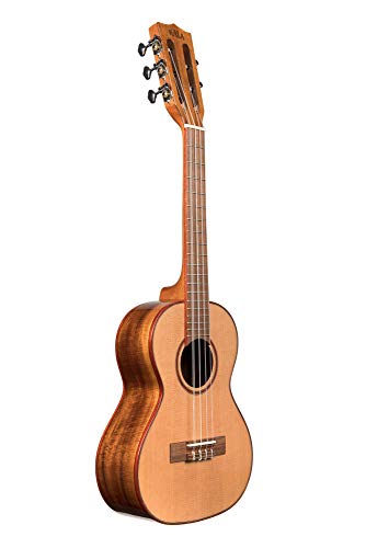 Kala Acacia massif KA-ATP5-CTG – Ukulele Tenor 5 cordes - Les Beatles, Paul McCartney, John Lennon, RIngo Starr, George Harrison Kala Acacia massif KA-ATP5-CTG - Ukulele Tenor 5 cordes