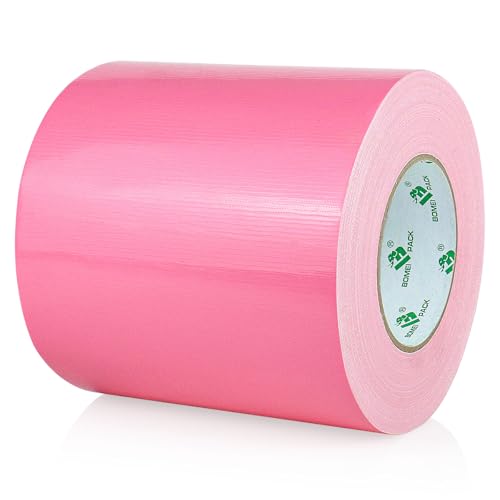Image of BOMEI PACK 6inch Wide Orange Duct Tape, Heavy Duty Strong Waterproof Industrial Color Duct Tape 9.0mil x 6inch x 60yds for Crafts, Home Improvement, Repairs, & Projects