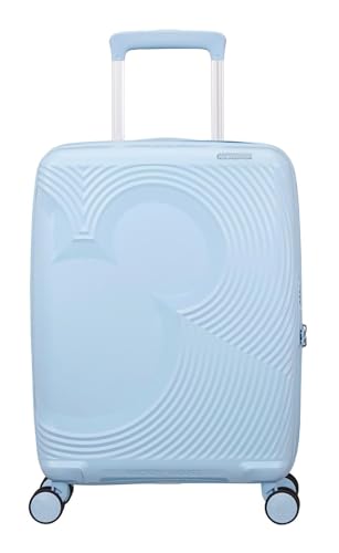 American Tourister Trolley Mickey Magic 55/20 EXP TSA Mickey Pastel Blue Azul Claro