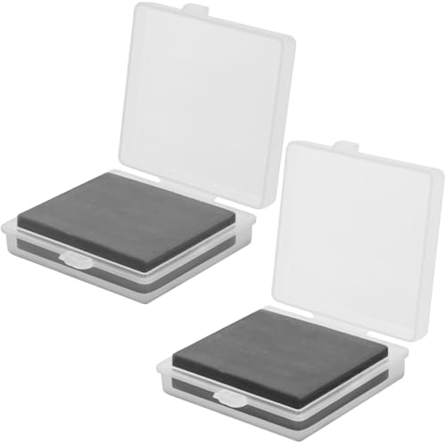 Kneaded Eraser for Artists Soft Kneadable Eraser for Drawing Moldable Rubber for Sketching Art Erasers with Storage Case 2 Pack Artist Erasers for Drawing