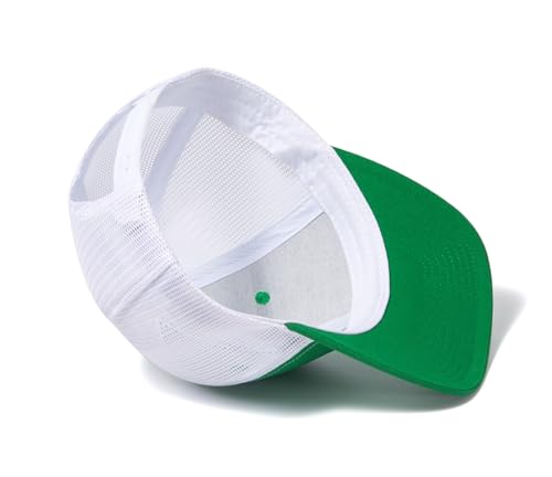 Image of Quanhaigou Trucker Hat - Mesh Snap Back - Unisex Adjustable Baseball Cap - Outdoor Hats for Men Women