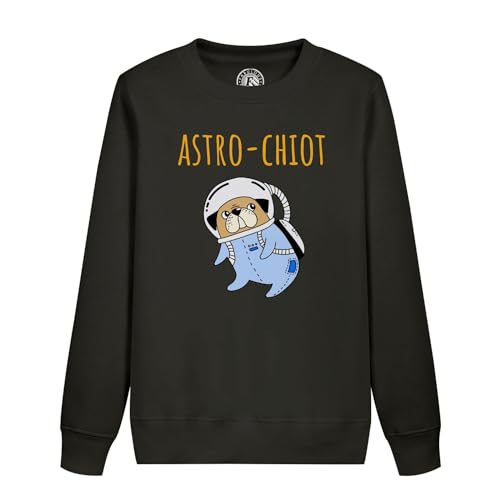 Sweatshirt enfant astro chiot anti boulochage pull chaud durable