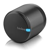 Tedee GO2 Alu - Serratura intelligente retrofit per porta, serratura digitale con blocco automatico e app, sicurezza Smart lock accesso senza chiave