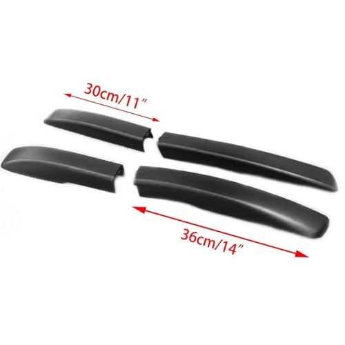 Cubierta de riel de portaequipajes para ASX RVR y Outlander Sport 2011-2022 tapón extremo de barra 3