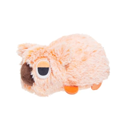 Barkbox BARK Walken Wombat Hundespielzeug Wombat Cube Poop Pink Brown Plüsch XS/S/M