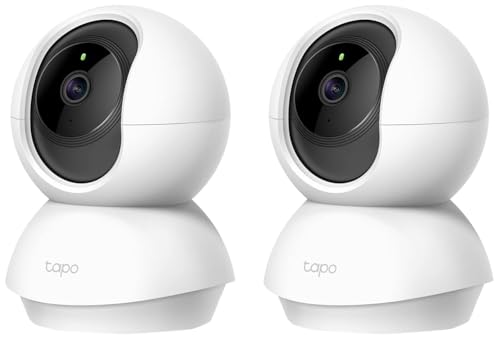 Image of Tapo Tp-Link 360 2Mp 1080P Full Hd Pan /Tilt Home Security Wi-Fi Smart Camera| Alexa Enabled| 2-Way Audio| Night Vision| Motion Detection| Sound and Light Alarm| Indoor CCTV C200 White