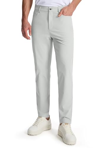Willit Mens Golf Pants 5 Pockets Stretch Work Dress Pants 28"/30"/32" Lightweight Casual Slacks2