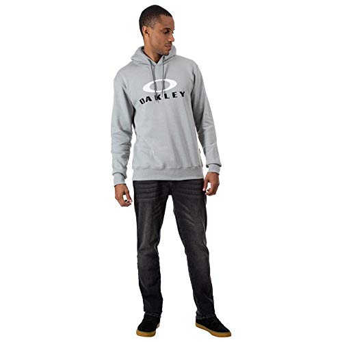 Moletom Oakley Masculina Dual Hoodie, Cinza Claro, P