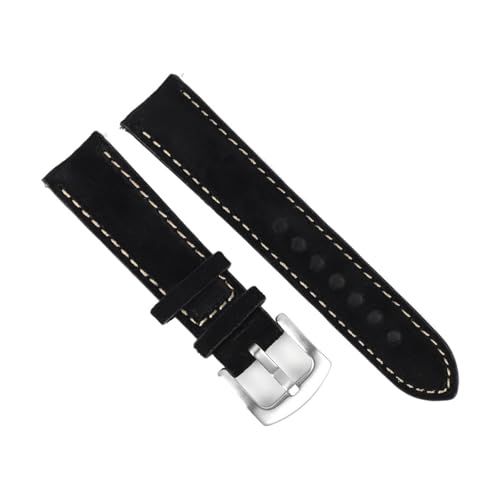 Bracelet de montre en cuir vintage fait main homme 18mm 19mm 20mm 22mm