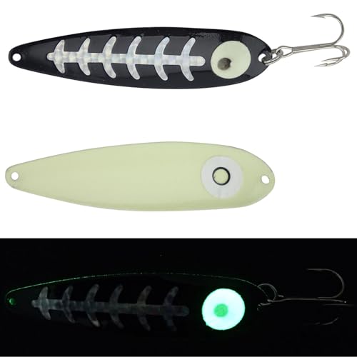 Moonshine Lures Silver Carbon Standard Double Glow Series 4