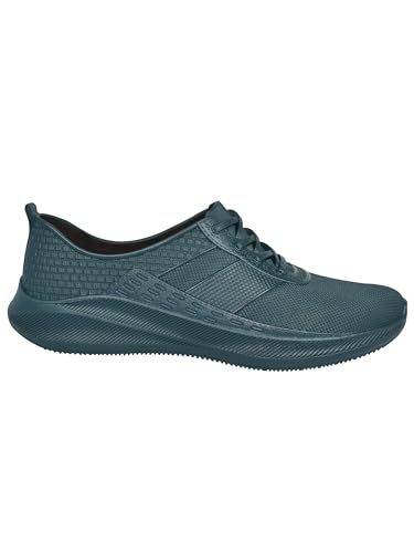 Image of AJANTA Men's PVC Sneaker | Waterproof Casual & Rain Shoes for Walking, Travel & Office | Skid Resistant Outsole for Firm Grip