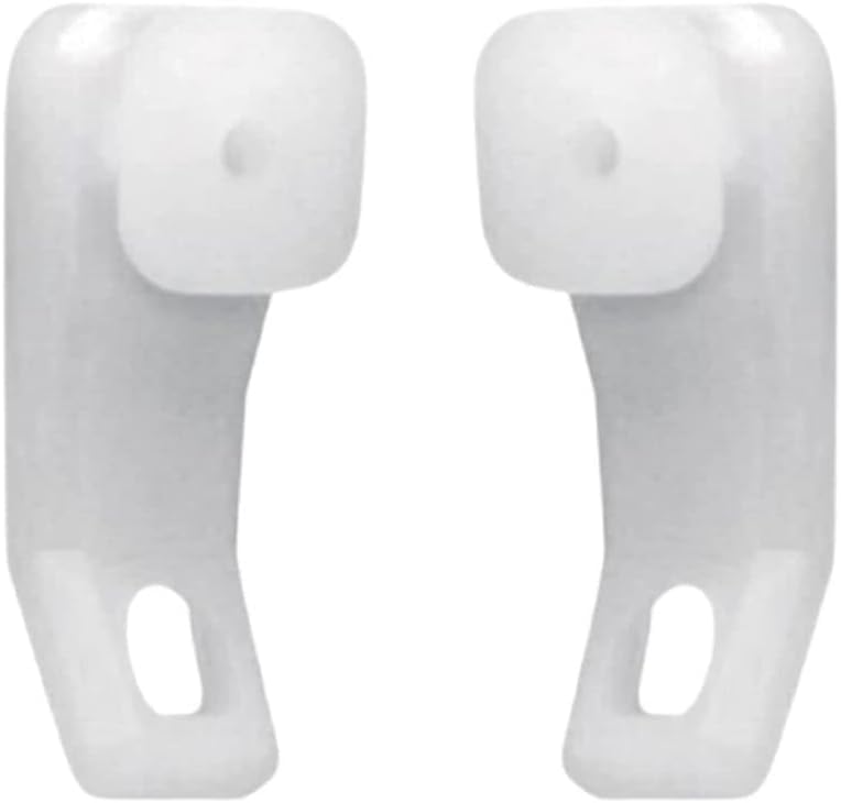 green county hardware 100 CURTAIN TRACK GLIDERS to suit Integra regular double duty plain slides runners hooks