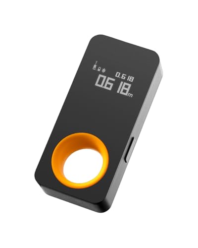HOTO Laser Entfernungsmesser 30m Messbereich, ±2 mm Genauigkeit, Laser-Messgerät für Räume, OLED-Display, USB-C-Aufladung, Einheitenumrechnung(Fuß/Meter), Taschenformatig 98Ft, Geschenke für Mama Papa