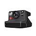 Polaroid Now 2nd Generation I-Type Instant Camera + Film Bundle - Now Black Camera + 16 Color Photos (6248)- Black